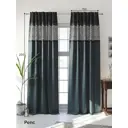 Комплект штор на шторной ленте AT Home Эдвинарс 150x250 см цвет белый