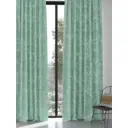 Комплект штор на шторной ленте AT Home Эндиренс 150x270 см цвет бирюзовый