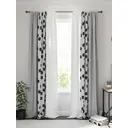 Комплект штор на шторной ленте AT Home Реферонис 150x270 см цвет серый