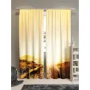 Комплект штор на шторной ленте AT Home Дорога к закату 150x260 см цвет разноцветный