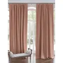 Комплект штор на шторной ленте At Home Макалу 150x280 см цвет терракотовый