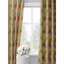 Шторы на шторной ленте decoracion С уютными листьями #33021505, 145x275см, цвет оранжевый и разноцветный