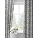 Шторы на шторной ленте decoracion Веселые листочки #33023802, 145x275см, цвет светло-серый и бежевый