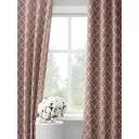 Шторы на шторной ленте decoracion Стильные ромбы #33174506, 145x275см, цвет марсала