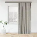 Штора на шторной ленте Witerra 108582 135x260 см цвет серый