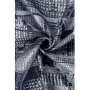 Комплект штор на кулиске Domlegrand Мегаполис 150x270 см цвет синий