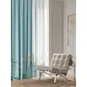 Штора на шторной ленте Helga Джамаи 300x280 см цвет белый