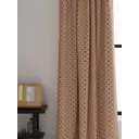 Штора на шторной ленте Helga Луманрио 300x250 см цвет коричневый