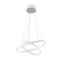 Светильник подвесной светодиодный Maytoni Rim Mod058pl-l55wk 25 м² регулируемый белый свет цвет белый