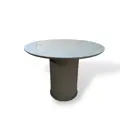 Стол круглый Пирамида 26 Стол grace 120x120 см МДФ цвет бежевый мрамор