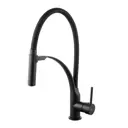 Смеситель для кухни Lemark LM6007BL поворотный излив 18 см цвет черный