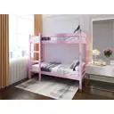 Кровать Solarius Dvuh90200roz 90x200 см массив сосны цвет розовый