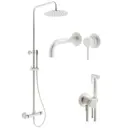 Комплект смесителей для душа Plumberia Selection KITZXO6302BO210, Белый матовый