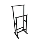 Напольная вешалка Solarius 45x101x35 см дерево цвет черный