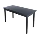 Кухонный стол прямоугольный Solarius 600-10074 120x75x70 см дерево цвет антрацит