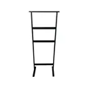 Напольная вешалка Solarius 45x113x30 см дерево цвет черный