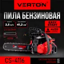 Бензопила Verton 01.13537.13539 2.5 л.с. шина 40 см