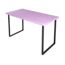 Кухонный стол прямоугольный Solarius Loft 700-10180 130x75x70 см дерево цвет розовый