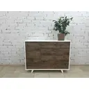 Комод Мебельнов Легенда 4 ящика 120x45x90 ЛДСП цвет белый/дуб коми