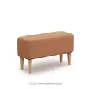 Банкетка Monofix Киус 70x42x70 см цвет охра