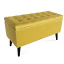 Пуф El todo Одри 36x48x82 см цвет желтый