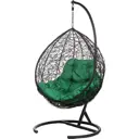 Кресло подвесное Bigarden Tropica black 1-но местные до 160 кг черный
