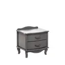 Тумба прикроватная Prime 49x50x40.5 см 2 ящика МДФ цвет ясень