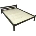 Кровать Solarius 140klven-190-full 140x190 см массив сосны цвет венге