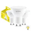 Набор ламп светодиодных Geniled 01381_3000_3 GU10 220-240 В 9 Вт спот отражающее стекло 680 Лм 3 шт
