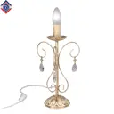 Настольная лампа Петрасвет S5063 S5101-1 цвет бежевый