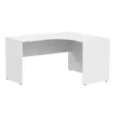 Компьютерный стол Skyland 140x75x120 см ЛДСП цвет белый 00-07008174