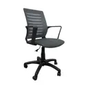 Кресло для персонала Nowy Styl Webstar 65x92.50x65 см текстиль цвет серый