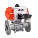 Кран шаровой полнопроходной прямой Dn.ru D160-10200 15x15 мм PN40 нержавеющая сталь ручка плоская