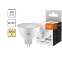 Лампа светодиодная Gauss MR16 GU5.3 170-240 В 6.5 Вт спот матовая 500 лм теплый белый свет