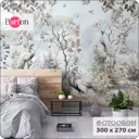 Фотообои флизелиновые Barton wall 3d Павлины 300x270 см N15303-C