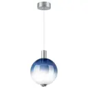 Светильник подвесной светодиодный Lightstar LS_805405 Colore 2 м² теплый белый (желтый) свет цвет серо-голубой