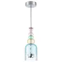 Светильник подвесной светодиодный Lightstar LS_814002 Belle 2 м² теплый белый (желтый) свет цвет матовый хром