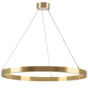 Люстра подвесная светодиодная Lightstar Saturno с пультом управления 12 м² регулируемый белый свет цвет золото
