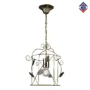 Люстра подвесная Петрасвет S1143-1 1 лампа 4 м² цвет черный