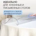 Скатерть жидкое стекло Crystaldesk круглая 2.0 мм диаметр 100 см прозрачная