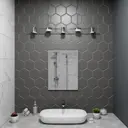 Декоративное зеркало Alumirror 6050сер 50x60 см