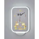 Настенный светильник светодиодный Мелодия Света 6279 RoomPlus 3 м² нейтральный белый свет цвет серый/белый