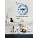 Настенный светильник светодиодный Мелодия Света 6414 RoomPlus 3 м² нейтральный белый свет цвет синий