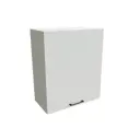 Навесной шкаф с 1-ой дверцей Сурская Мебель Эстетик 60x71.60x31.80 см МДФ цвет белый/магнолия матовый