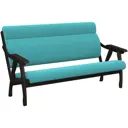 Скамья для ног Мебелик Вега 161x95 см цвет бирюзовый