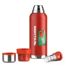 Термос 1200 мл Biostal Охота колба из нержавеющей стали цвет красный