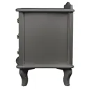 Тумба прикроватная Мебелик 50x57x40.50 см 3 ящика Дерево цвет серый