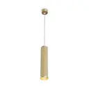 Светильник подвесной Maytoni Focus design P038pl-01g 1 лампа 4 м² цвет золото