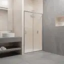 Душевая дверь Rgw 320645 120см эффект стекла прозрачный раздвижной