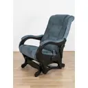 Кресло-качалка Glider 78 люкс 70x104x95 см велюр цвет elza 06/венге